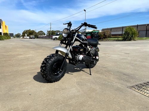 MB200 TrailMaster Hurricane 200X Mini Bike Coleman Full sized Kids Adults Bike BLACK