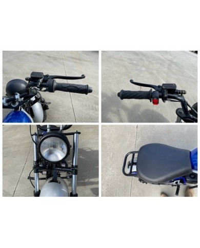 MB200 TrailMaster Hurricane 200X Mini Bike Coleman Full sized Kids Adults Bike BLACK