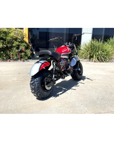 MB200 TrailMaster Hurricane 200X Mini Bike Coleman Full sized Kids Adults Bike RED