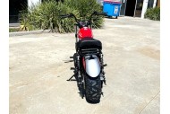 MB200 TrailMaster Hurricane 200X Mini Bike Coleman Full sized Kids Adults Bike RED