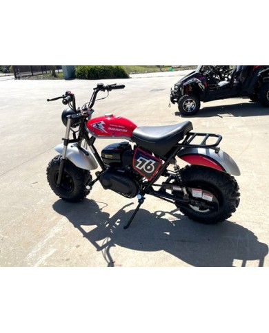 MB200 TrailMaster Hurricane 200X Mini Bike Coleman Full sized Kids Adults Bike RED