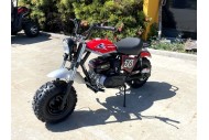 MB200 TrailMaster Hurricane 200X Mini Bike Coleman Full sized Kids Adults Bike RED