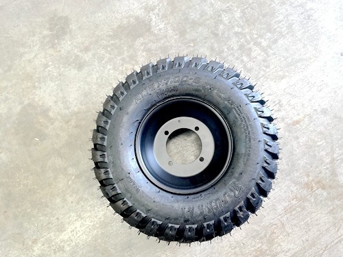 8 inch Wheel Rim Tyre Quad ATV Buggy Gokart 4 Stud Complete Wheel AT 18 X 7.00-8