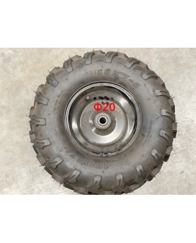 8 inch Complete Wheel Rim Tyre Quad ATV Buggy Gokart 20mm Bearing AT 18x7-8