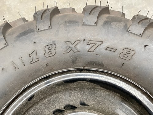 8 inch Complete Wheel Rim Tyre Quad ATV Buggy Gokart 20mm Bearing AT 18x7-8