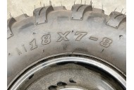8 inch Complete Wheel Rim Tyre Quad ATV Buggy Gokart 20mm Bearing AT 18x7-8