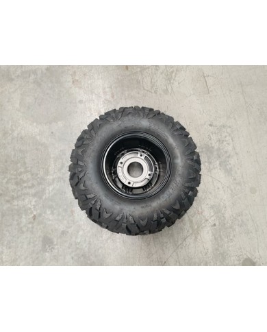 10 inch Complete Wheel Alloy Rim Tyre Quad ATV Buggy Gokart 4 Stud AT22x10-10