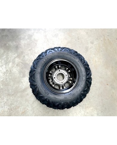 10 inch Complete Wheel Alloy Rim Tyre Quad ATV Buggy Gokart 4 Stud AT21x7-10