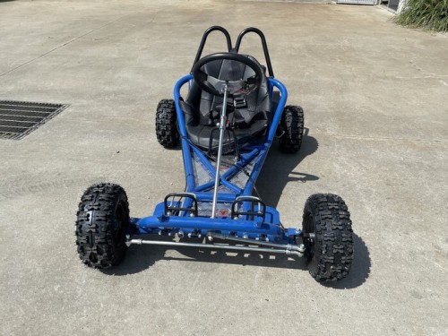 200cc 6.5HP Go Kart Wet Clutch Dune Buggy ATV Quad 4 Stroke Adult/Teen/Kid Sizes  BLUE