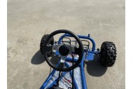 200cc 6.5HP Go Kart Wet Clutch Dune Buggy ATV Quad 4 Stroke Adult/Teen/Kid Sizes  BLUE