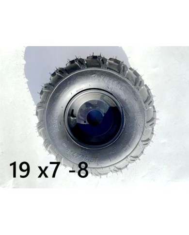 8 inch Complete Wheel Rim Tyre Quad ATV Buggy Gokart  19x7-8 4 STUD