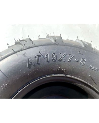 8 inch Complete Wheel Rim Tyre Quad ATV Buggy Gokart  19x7-8 4 STUD