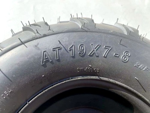 8 inch Complete Wheel Rim Tyre Quad ATV Buggy Gokart  19x7-8 4 STUD