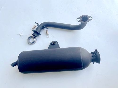 Exhaust Pipe + Muffler System 200cc FORZA 5 K5 Buggy Quad ATV Dune Buggy Trike