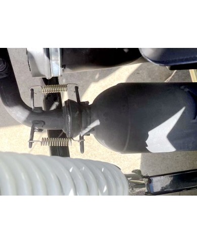Exhaust Pipe + Muffler System 200cc FORZA 5 K5 Buggy Quad ATV Dune Buggy Trike