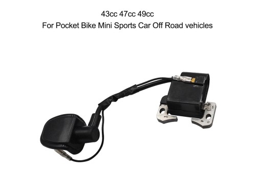 Ignition Coil 43cc 47cc 49cc Mini PIT Pocket Quad Dirt Bike ATV