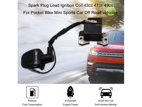 Ignition Coil 43cc 47cc 49cc Mini PIT Pocket Quad Dirt Bike ATV