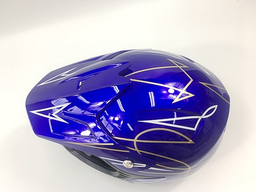 OFFROAD HELMET KIDS QUAD MOTOR BIKE QUAD ATV KART BUGGY AUSTRALIAN STANDARD BLUE