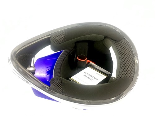 OFFROAD HELMET KIDS QUAD MOTOR BIKE QUAD ATV KART BUGGY AUSTRALIAN STANDARD BLUE