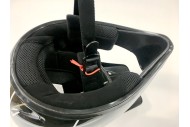 BLACK HELMET ADULT MOTOR BIKE QUAD ATV KART BUGGY AUSTRALIAN STANDARD OFFROAD