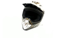 BLACK HELMET ADULT MOTOR BIKE QUAD ATV KART BUGGY AUSTRALIAN STANDARD OFFROAD