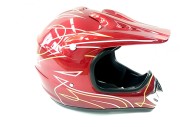 RED HELMET ADULT MOTOR BIKE QUAD ATV KART BUGGY AUSTRALIAN STANDARD OFFROAD