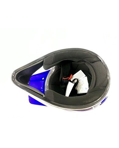 BLUE HELMET ADULT MOTOR BIKE QUAD ATV KART BUGGY AUSTRALIAN STANDARD OFFROAD