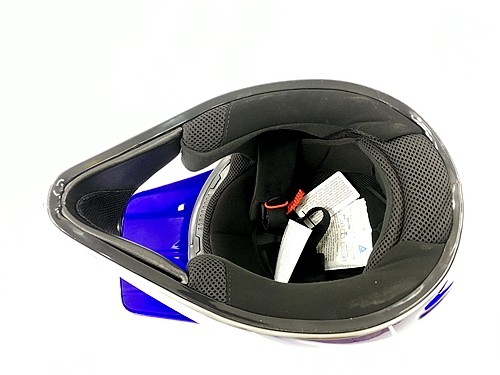 BLUE HELMET ADULT MOTOR BIKE QUAD ATV KART BUGGY AUSTRALIAN STANDARD OFFROAD