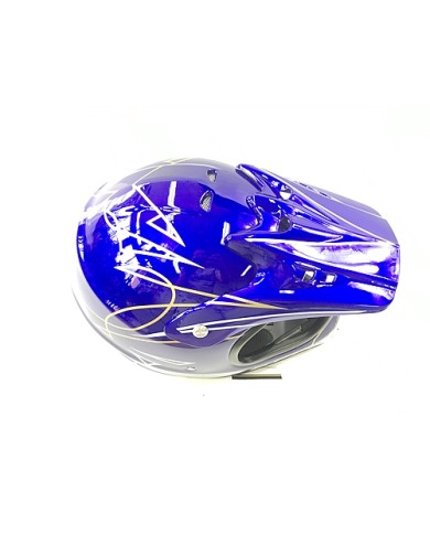 BLUE HELMET ADULT MOTOR BIKE QUAD ATV KART BUGGY AUSTRALIAN STANDARD OFFROAD