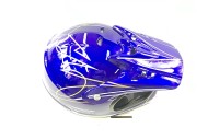 BLUE HELMET ADULT MOTOR BIKE QUAD ATV KART BUGGY AUSTRALIAN STANDARD OFFROAD