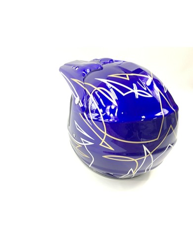 BLUE HELMET ADULT MOTOR BIKE QUAD ATV KART BUGGY AUSTRALIAN STANDARD OFFROAD