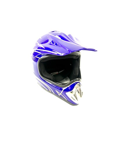BLUE HELMET ADULT MOTOR BIKE QUAD ATV KART BUGGY AUSTRALIAN STANDARD OFFROAD