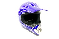 BLUE HELMET ADULT MOTOR BIKE QUAD ATV KART BUGGY AUSTRALIAN STANDARD OFFROAD