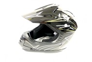 BLACK HELMET KIDS MOTOR BIKE QUAD ATV KART BUGGY AUSTRALIAN STANDARD OFFROAD