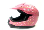 PINK HELMET KIDS MOTOR BIKE QUAD ATV KART BUGGY AUSTRALIAN STANDARD OFFROAD