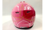 PINK HELMET KIDS MOTOR BIKE QUAD ATV KART BUGGY AUSTRALIAN STANDARD OFFROAD
