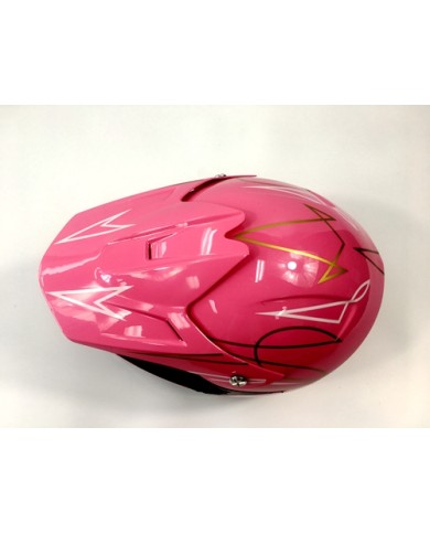PINK HELMET KIDS MOTOR BIKE QUAD ATV KART BUGGY AUSTRALIAN STANDARD OFFROAD