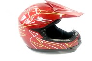 RED HELMET KIDS MOTOR BIKE QUAD ATV KART BUGGY AUSTRALIAN STANDARD OFFROAD