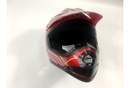 RED HELMET KIDS MOTOR BIKE QUAD ATV KART BUGGY AUSTRALIAN STANDARD OFFROAD