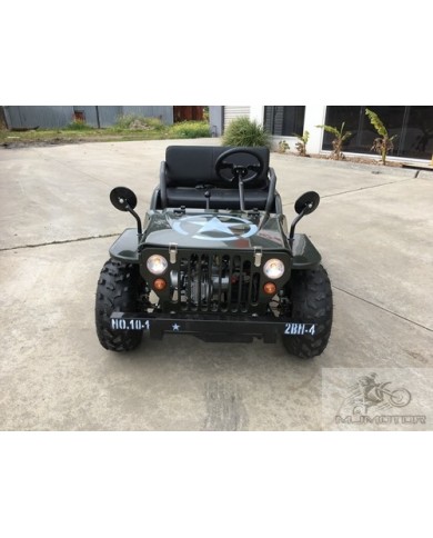 2017 150cc Mini Willy Jeep Replica 2WD Semi Auto Golf Cart Twin Seat Kids Adults