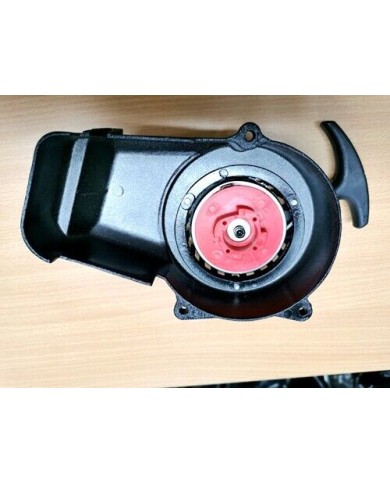Carby + Clutch + Alloy Pull Starter 47cc 49cc ATV QUAD Bike Dirt Pocket Mini Pit easy pull starter
