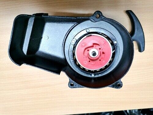 Carby + Clutch + Alloy Pull Starter 47cc 49cc ATV QUAD Bike Dirt Pocket Mini Pit easy pull starter