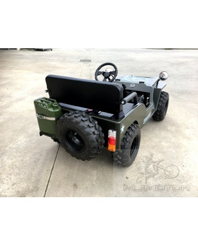 2017 150cc Mini Willy Jeep Replica 2WD Semi Auto Golf Cart Twin Seat Kids Adults