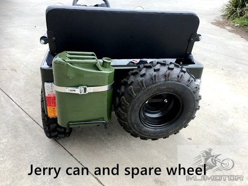 2017 150cc Mini Willy Jeep Replica 2WD Semi Auto Golf Cart Twin Seat Kids Adults