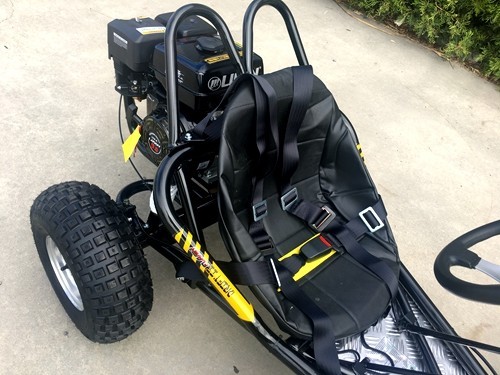 OFFROAD 9HP 270CC GO KART SINGLE SEAT ADULT BUGGY QUAD ATV SUSPENSION WET CLUTCH