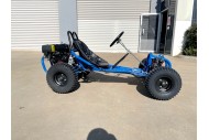 OFFROAD 9HP 270CC GO KART SINGLE SEAT ADULT BUGGY QUAD ATV SUSPENSION WET CLUTCH BLUE