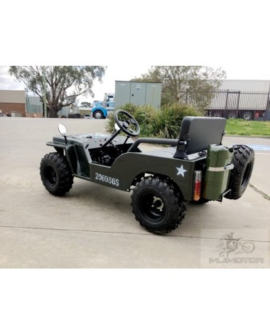 2017 150cc Mini Willy Jeep Replica 2WD Semi Auto Golf Cart Twin Seat Kids Adults