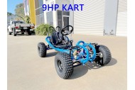 OFFROAD 9HP 270CC GO KART SINGLE SEAT ADULT BUGGY QUAD ATV SUSPENSION WET CLUTCH BLUE