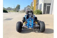 OFFROAD 9HP 270CC GO KART SINGLE SEAT ADULT BUGGY QUAD ATV SUSPENSION WET CLUTCH BLUE