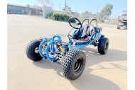 OFFROAD 9HP 270CC GO KART SINGLE SEAT ADULT BUGGY QUAD ATV SUSPENSION WET CLUTCH BLUE